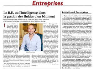 Le B.E ou l'intelligence dans la gestion des fluides